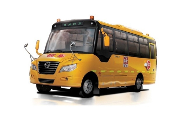 85 kw Diesel Shuttle Bus 80km/H Κίτρινο λεωφορείο Μεταφορά 24 - 32 θέσεων