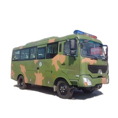 Diesel 170HP Power Custom Off Road Military Vehicles 4x4 Bus 6m Body 17 καθίσματα