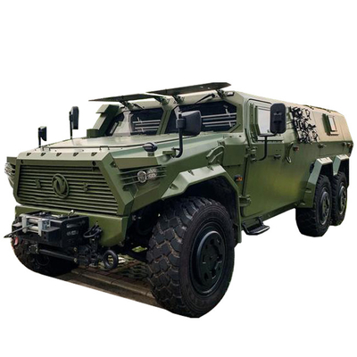 China Defend Bulletproof Custom Off Road Military Vehicle 6x6 300hp Battlefield Equipment