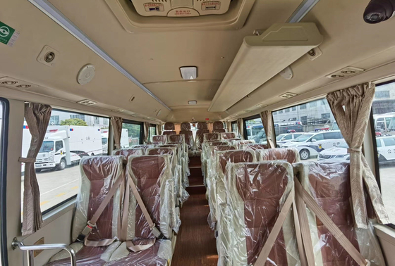 Λεωφορείο 30 ακτοφυλάκων λεωφορείων diesel Seats Van Bus 140hp χειρωνακτικό ψυγείο όρου αέρα μετάδοσης
