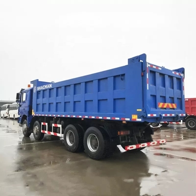 Βαρέων καθηκόντων Tippers diesel εκπομπής 380hp 10MT φορτηγών απορρίψεων Shacman F3000 8x4 ευρο- 2 υδραυλική αναστολή του αμαξιού