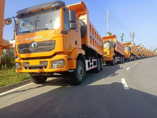 Βαρύ 6x4 φορτηγό απορρίψεων Shacman H3000 380hp 10MT που εξάγει πλαϊνές 10 ρόδες 50 τόνων