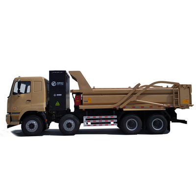 CAMC New Energy Electric Heavy Duty Dump Truck 8x4 12 Wheels Zero Emission Swap/Charge Battery