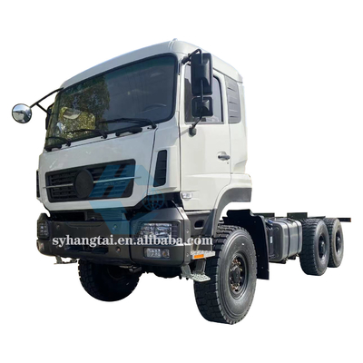 SKD 6 δύναμη 6x6 diesel φορτηγών 330hp Drive ροδών από τα πλαίσια οδικών φορτηγών 25Ton