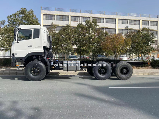 SKD 6 δύναμη 6x6 diesel φορτηγών 330hp Drive ροδών από τα πλαίσια οδικών φορτηγών 25Ton