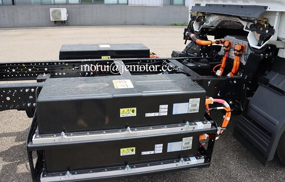 City Logistics Νέα Ενέργεια EV Ηλεκτρικό φορτηγό 4x2 Τάξι 83.33kwh BYD μπαταρία