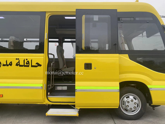 Προσαρμογή 7m Iveco Ντίζελ κινητήρας 22 θέσεων Coaster σχολικού λεωφορείου χειροκίνητο κιβώτιο μετάδοσης