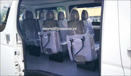 Προσαρμοσμένο 4.9m HIACE μοντέλο 15 θέσεων ταξί Μίνι λεωφορείο αστική μεταφορά επιβατών Αεροκίνητο λεωφορείο