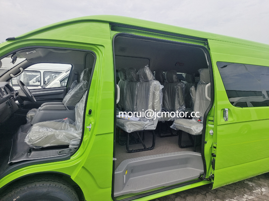 Προσαρμογή JCM HIACE μοντέλο δεξιόχειρας 18 θέσεις Νέο ηλεκτρικό δημόσιο μίνι λεωφορείο