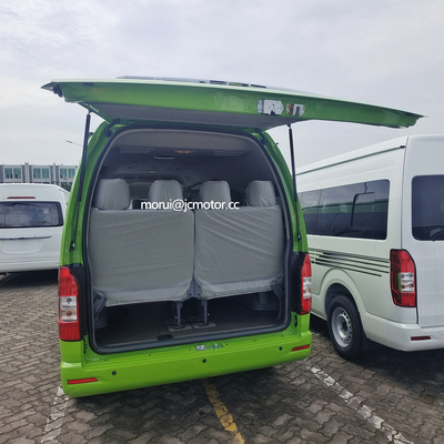 Προσαρμογή JCM HIACE μοντέλο δεξιόχειρας 18 θέσεις Νέο ηλεκτρικό δημόσιο μίνι λεωφορείο