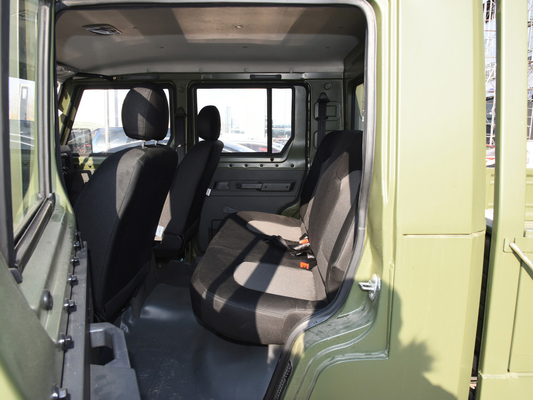 Προσαρμογή Διπλής σειράς Ορυχεία 4WD Pickup Ντίζελ 135hp SOFIM Μηχανή 4x4 Off Road Transport SUV Αυτοκίνητο