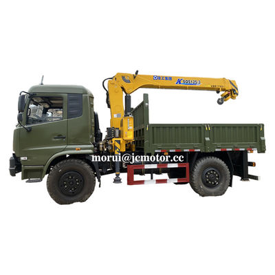 Διαφορετικές κλειδαριές Torsen 4x4 Τροχαίο γερανό πλήρη απασχόληση 4WD εκτός δρόμου Οχήματα 9 τόνων Ικανότητα ωφέλιμου φορτίου