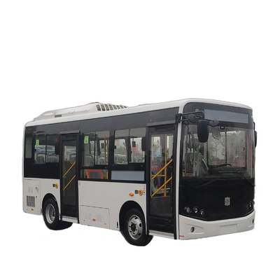 Πλήρη ηλεκτρικά λεωφορεία 16 καθίσματα Wheelbase 3300mm πόλεων 6,5 μέτρων προσαρμοσμένο χρώμα