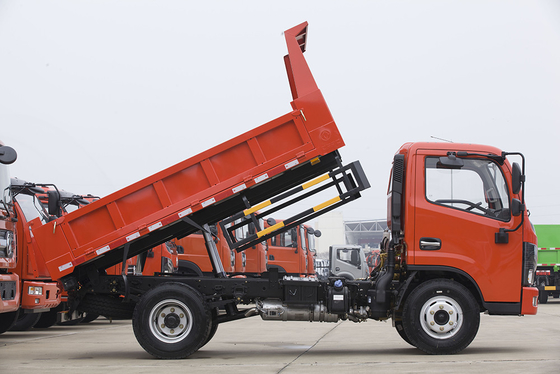 Ευρώ 4 Tipper DONGFENG αημένη μηχανή οδήγηση 3.7m φορτηγών YUCHAI