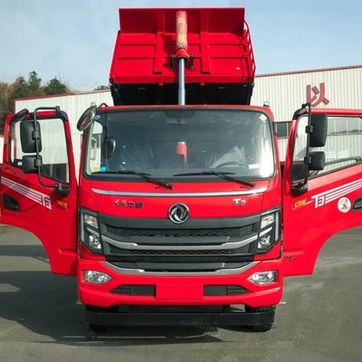 Tipper 4x2 φορτηγό απορρίψεων 18 τόνου Wheelbase 3550mm φορτηγών μηχανών diesel GVW 165HP