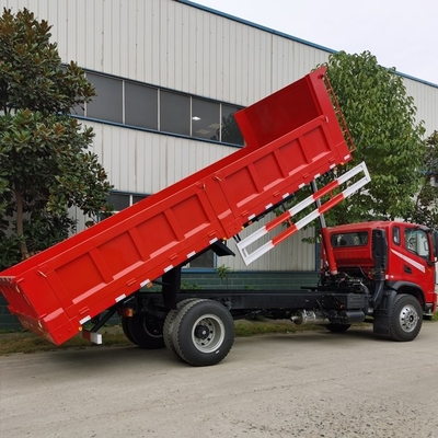Tipper 4x2 φορτηγό απορρίψεων 18 τόνου Wheelbase 3550mm φορτηγών μηχανών diesel GVW 165HP