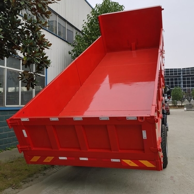 Tipper 4x2 φορτηγό απορρίψεων 18 τόνου Wheelbase 3550mm φορτηγών μηχανών diesel GVW 165HP