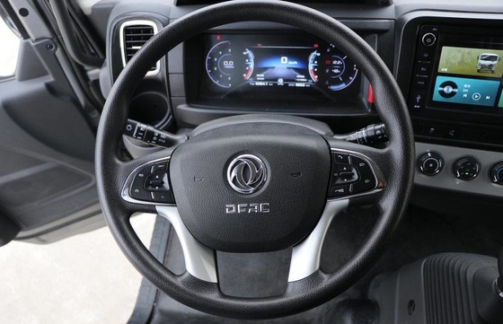 Ελαφριά έκδοση 4x2 DONGFENG πετρελαιοκίνητων φορτηγών της Cummins εμπορευματοκιβωτίων φορτίου λουξ