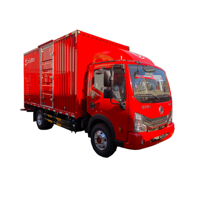 Diesel Box Van Cargo Truck GVW 5,5 - πλάτος 2030mm αμαξιών 7.5T μηχανή YUCHAI