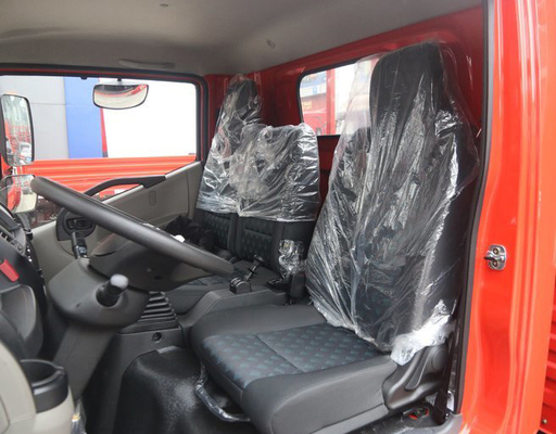 GVW 6 - 12T diesel κιβώτιο Red Cargo Van Truck YUCHAI Engine χειρωνακτικό 6MT εργαλείων