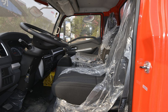 GVW 6 - 12T diesel κιβώτιο Red Cargo Van Truck YUCHAI Engine χειρωνακτικό 6MT εργαλείων
