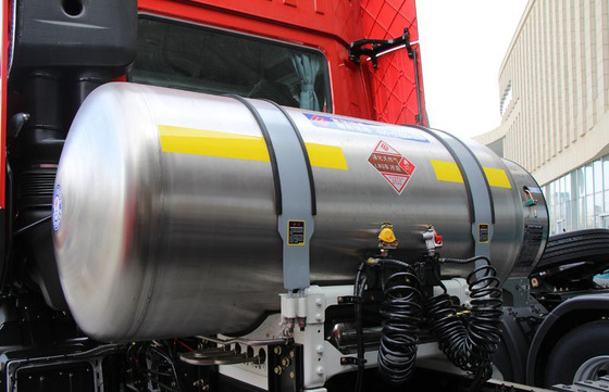 LNG 6x4 βαρέων καθηκόντων μάζα έλξης φορτηγών 470hp τρακτέρ μεταφορά 39,5 διοικητικών μεριμνών τόνου