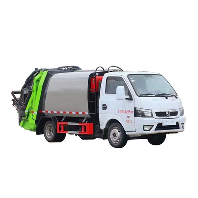 Απορριμάτων ευρο- εκπομπή 6 Dongfeng 70kw 95hp φορτηγών υγιεινής μεταφορών δημοτική