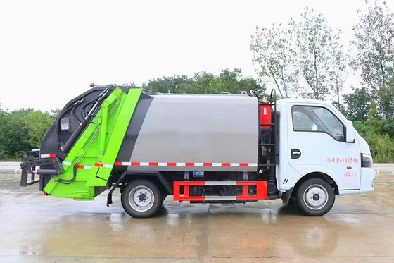Απορριμάτων ευρο- εκπομπή 6 Dongfeng 70kw 95hp φορτηγών υγιεινής μεταφορών δημοτική
