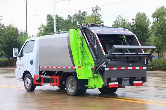 Απορριμάτων ευρο- εκπομπή 6 Dongfeng 70kw 95hp φορτηγών υγιεινής μεταφορών δημοτική