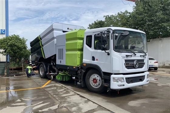 Καθαρίζοντας τη δημοτική μηχανή diesel φορτηγών υγιεινής οχημάτων αποκομιδής απορριμμάτων 4x2 8m 200 HP