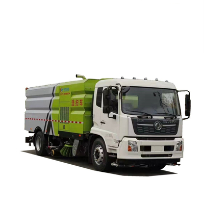 16 CBM δημοτικό φορτηγό Wheelbase 5000mm υγιεινής καθαρίζοντας φορτηγό οχημάτων αποκομιδής απορριμμάτων 210 HP