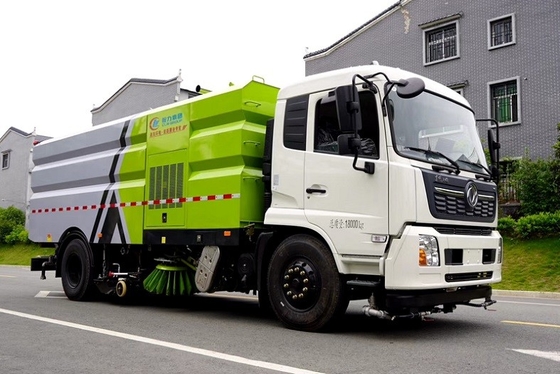 16 CBM δημοτικό φορτηγό Wheelbase 5000mm υγιεινής καθαρίζοντας φορτηγό οχημάτων αποκομιδής απορριμμάτων 210 HP