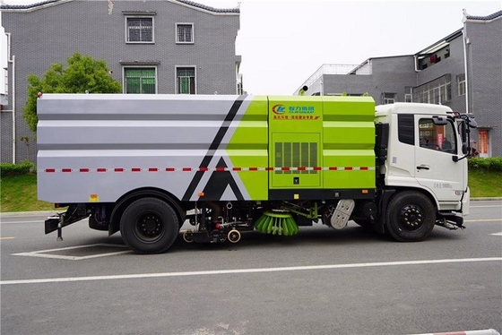 16 CBM δημοτικό φορτηγό Wheelbase 5000mm υγιεινής καθαρίζοντας φορτηγό οχημάτων αποκομιδής απορριμμάτων 210 HP