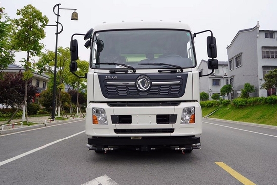 16 CBM δημοτικό φορτηγό Wheelbase 5000mm υγιεινής καθαρίζοντας φορτηγό οχημάτων αποκομιδής απορριμμάτων 210 HP