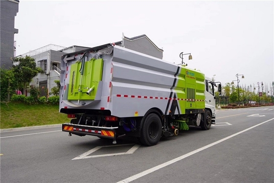 16 CBM δημοτικό φορτηγό Wheelbase 5000mm υγιεινής καθαρίζοντας φορτηγό οχημάτων αποκομιδής απορριμμάτων 210 HP