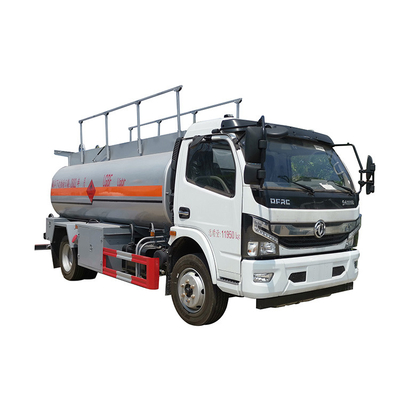 Φορτηγό 8,5 CBM Wheelbase 3800mm μεταφορών πετρελαίου μηχανών diesel 170 HP