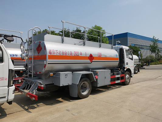Φορτηγό 8,5 CBM Wheelbase 3800mm μεταφορών πετρελαίου μηχανών diesel 170 HP