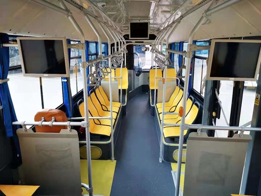 Ηλεκτρικό λεωφορείο 12m Wheelbase 6100mm επιβατών πολυτέλειας 30 Seater