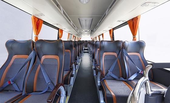 Το αυτόματο λεωφορείο 47 απόσταση σε μίλια 380KM σχολικών οχημάτων πυκνών δρομολογίων καθισμάτων άφησε την οδήγηση