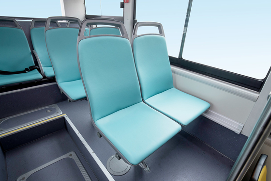 λεωφορείο Wheelbase 4250mm μίνι απόσταση σε μίλια λεωφορείων 21 Seater 200 - 350km πολυτέλειας 8m ηλεκτρικό