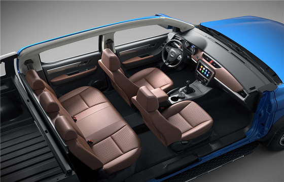 Cargo New Energy Electric Truck Pickup DC 110kw 4x2 800kg Ωφέλιμο φορτίο Χιλιόμετρα 300 - 400KM